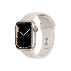 שעון חכם Apple Watch Series 7 45mm Aluminum Case Sport Band GPS + Cellular אפל