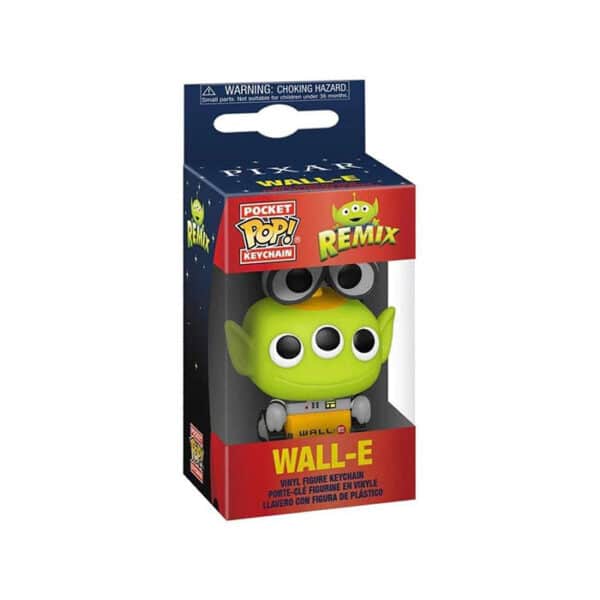 FUNKO POP! KEYCHAIN: PIXAR ALIEN REMIX - WALL-E