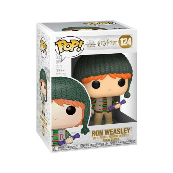 FUNKO POP HARRY POTTER: HOLIDAY - RON WEASLEY #124