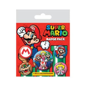 Super Mario Badges