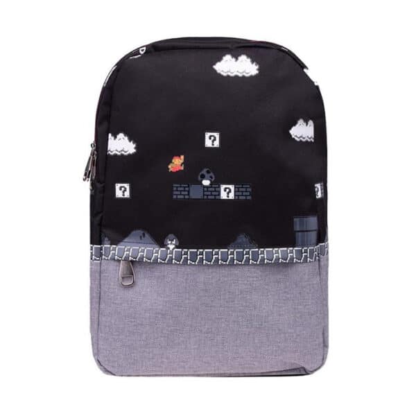 Nintendo - Super Mario 8Bit Placed Print Backpack