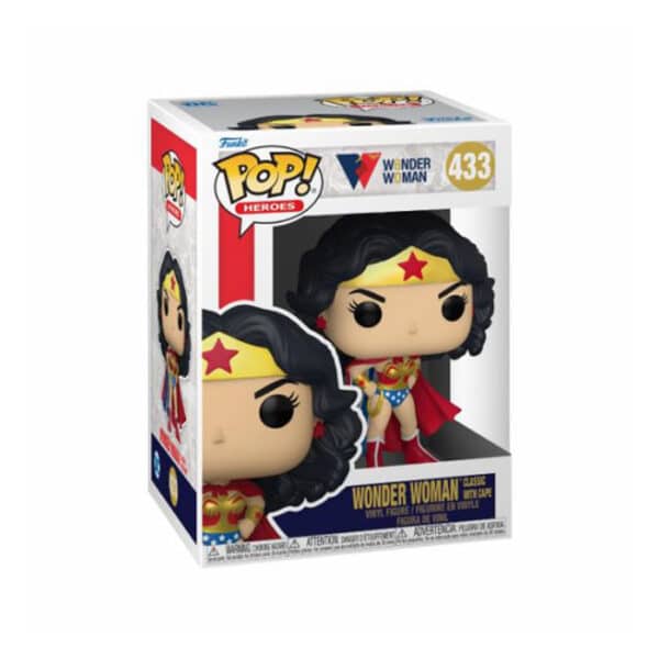 FUNKO POP HEROES: WW 80TH - WW (CLASSICW/CAPE)